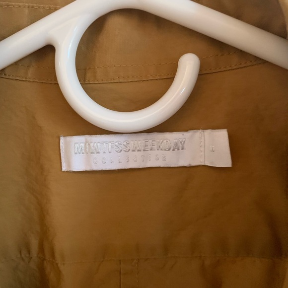 Light Brown Fashion Men’s Button Down - Picture 3 of 4